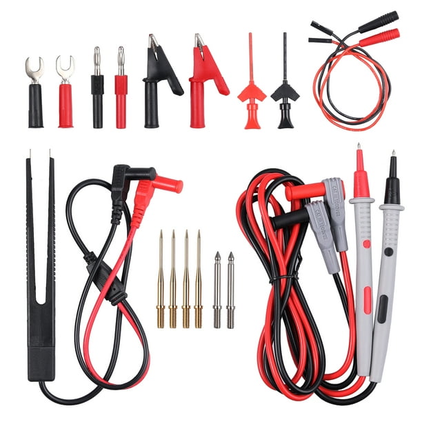 P1600C Whole Set Upgraded Hand Tool Banana Plug Multi Meter Test Essential Automotive Professional Electronic Connectors for Multimeter 
